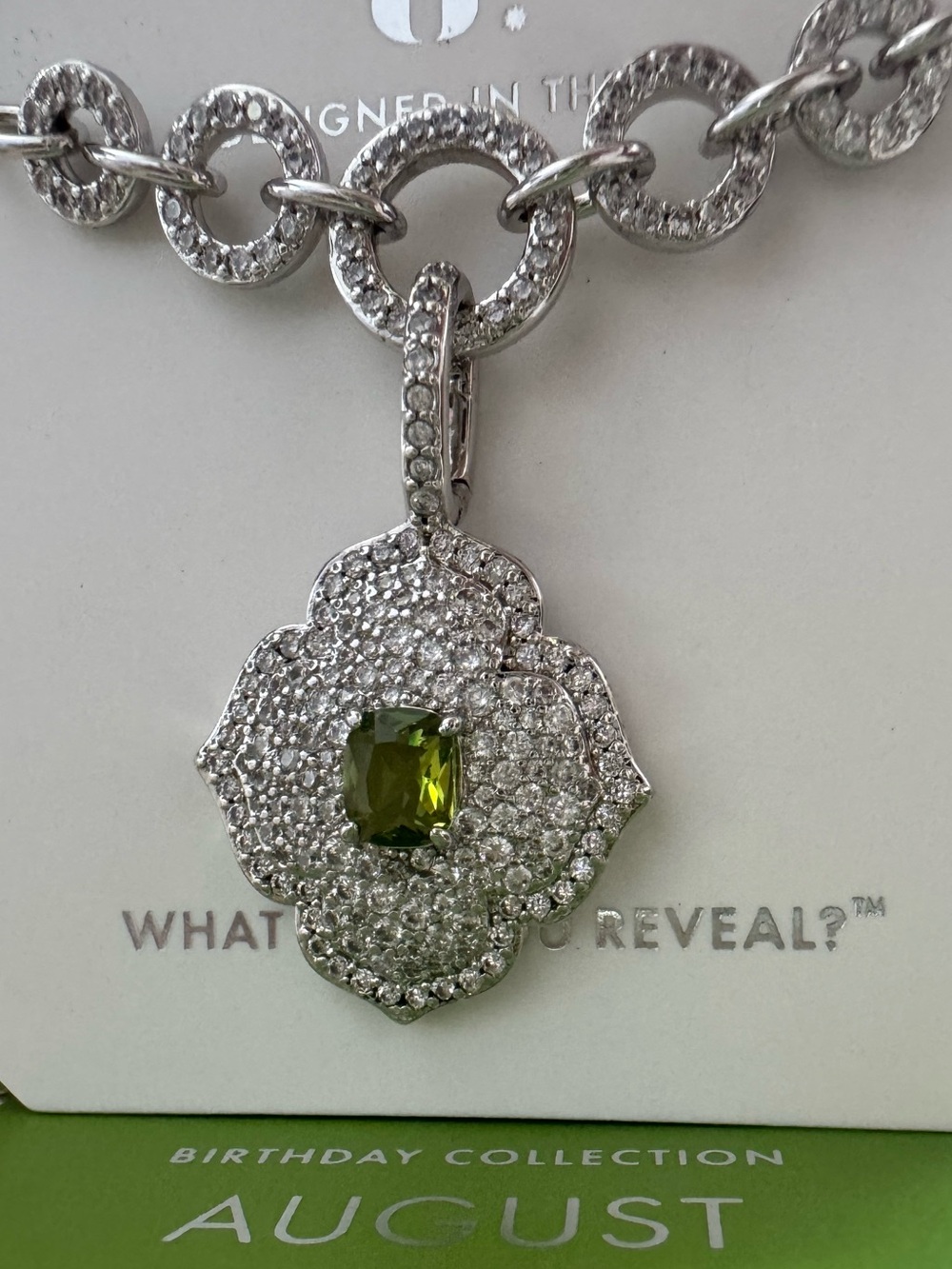 Glimmering Euphoria - Aug 2025 BDay Collection - Peridot Rhodium